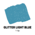 Glitter Light Blue Conische punt Posca Acrylverf Marker PC3ML Kleur L8_