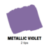 Metallic Violet Schuin afgeslepen punt Posca Acrylverf Marker PC8K Kleur M12_