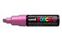 Metallic Pink Schuin afgeslepen punt Posca Acrylverf Marker PC8K Kleur M13_