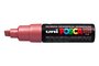 Metallic Red Schuin afgeslepen punt Posca Acrylverf Marker PC8K Kleur M15_