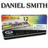 Daniel Smith 12 halve napjes in metalen box + 12 lege halve napjes gratis_
