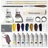 Luxe houten kist Winsor & Newton Artists Olieverf Studio set 8 x 37 ML + hulpmiddelen_