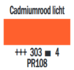 Cadmiumrood Licht Cobra Artist watermengbare olieverf 40 ML (S 4) Kleur 303_