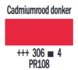 Cadmiumrood Donker Cobra Artist watermengbare olieverf 40 ML (S 4) Kleur 306_