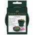 Groene vouwbare watercup / waterbeker Faber-Castell Clic&Go _
