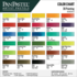 Kleurenkaart CF-PP30205`30 Pure Colours Painting set van PanPastel Set 205