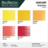 Kleurenkaart van 5 Bright Warm / felle warme kleuren set van PanPastel Set 501