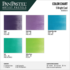 Kleurenkaart van 5 Cool Warm / Koele en Warme kleuren set van PanPastel Set 502