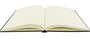 A4 dummyboek Kangaro blanco papier, zwarte hard cover 80 blad 140grs_
