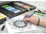 Pitt Artist Pen Brush Faber-Castell Tekenstiften 12-delige set pastel kleuren (Brush) Assorti Kleuren_