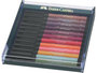 Pitt Artist Pen Brush Faber-Castell Tekenstiften 12-delige set aarde kleuren (Brush) Assorti Kleuren_