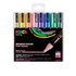 Uni Posca Marker (medium) set van 8 markers Basis set 'Pastel kleuren'_