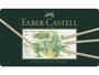 Pastelpotloden metalen etui à 36 st. Faber-Castell Pitt Assortiment à 36 stuks._