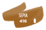Sepia Ecoline Pipetfles 30 ml van Talens Kleur 416_