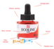 Donkergrijs Ecoline Pipetfles 30 ml van Talens Kleur 706_